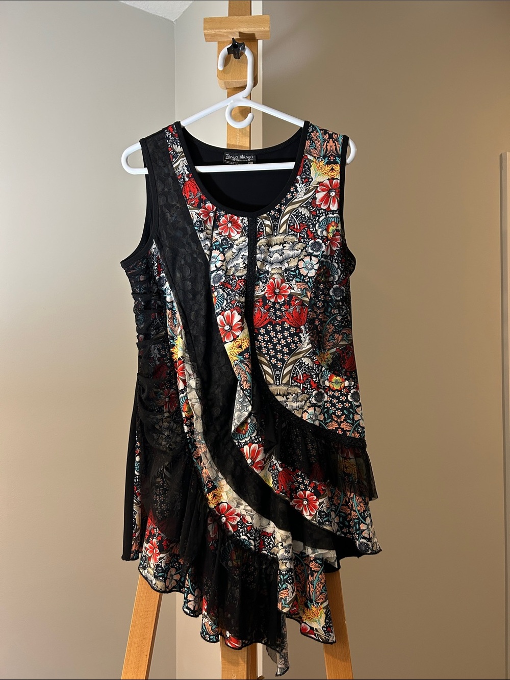 Tango Mango Mini Ruffle Dress XL